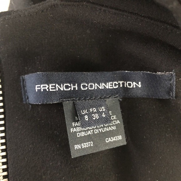 FRENCH CONNECTION Short Sleeve Top Sz 4 - Picture 7 of 7